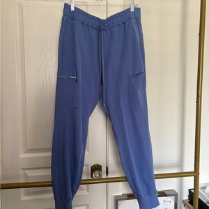 Healing Hands Women's Blue Jogger Pants